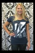 Image of Seattleite Ladies Tee (Long Length - Marine Blue)