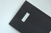 Image of Grand cahier noir (rupture de stock)