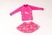 Image of Banz UV Long Sleeve Rash Tops with Matching Skirt Set