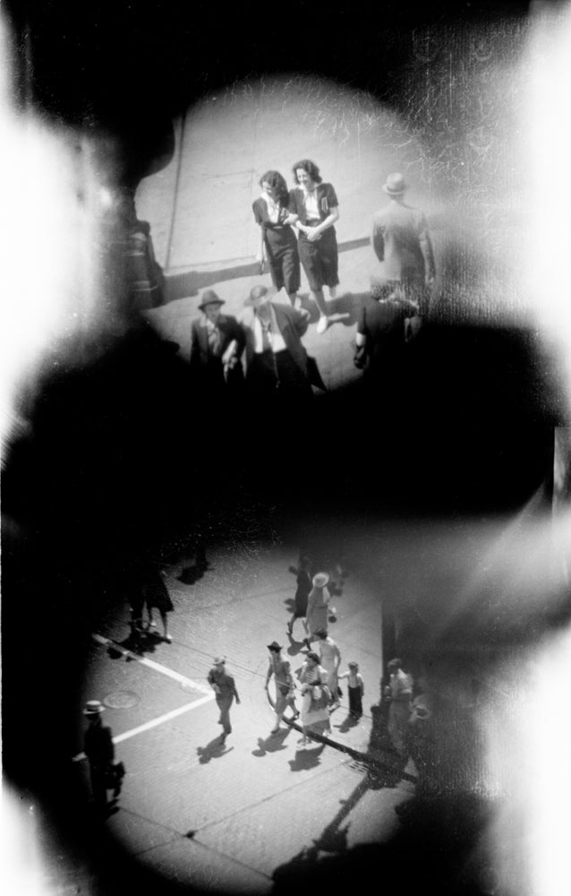 Image of Spying Through A Telescope: 1938