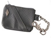 Image of Grey/Silver PD Perforated Leather Utility Pouch