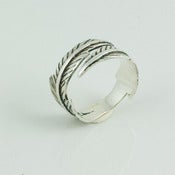 Image of Adjustable Feather Ring