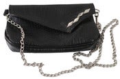Image of Black/Silver PD Purse/Clutch/Fanny