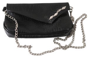 Image of Black/Silver PD Purse/Clutch/Fanny