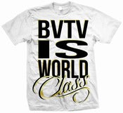 Image of CLEARANCE! "World Class" Shirt - White