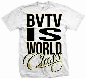 Image of CLEARANCE! "World Class" Shirt - White