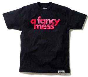 Image of AFM Logo (Tee) [Black/Infrared]