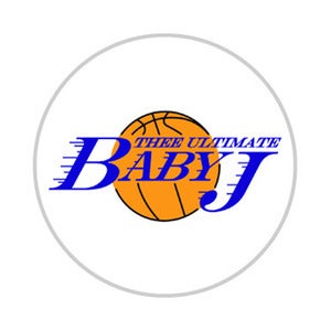 Image of (thee ultimate) BABY J - B-Ball (Button)