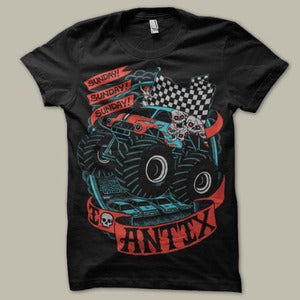 Image of Antix "Monster Truck" TEE BLACK
