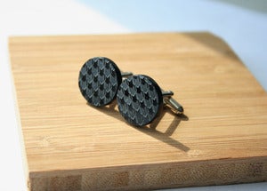 Image of Houndstooth cuff links