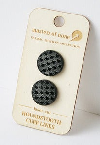 Image of Houndstooth cuff links
