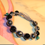 Image of Kandee Gems Onyx Bead Bracelet