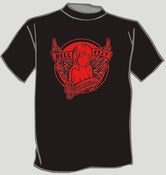 Image of Reverse Classic Logo (red or black)