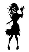 Image of Zombie Mom (Family Decal Set)