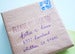 Image of "Please deliver to" wooden stamp
