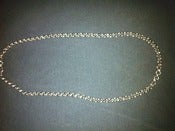 Image of 36 inch rollo stainless steel necklace