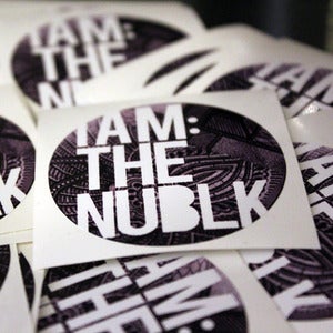 Image of thenublack 2.0 stickers