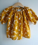 Image of Yellow Spots Childrens Blouse