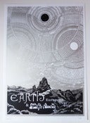 Image of Earth European Tour Poster - Silver Variant