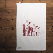 Image of Family Portrait Lineup tea towel