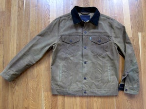 Image of Levi's x Filson Tin Cloth "Trucker Jacket"  - XL