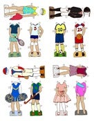 Image of Girls in Sports Line PRINT IT YOURSELF