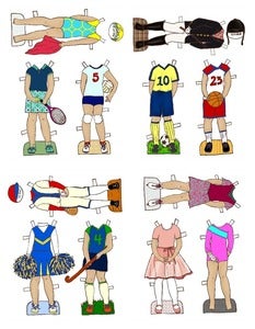 Image of Girls in Sports Line PRINT IT YOURSELF