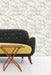 Image of Vanessa Wallpaper - Mustard