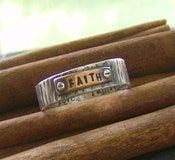 Image of Hardwear ring sterling silver and copper personalized ring