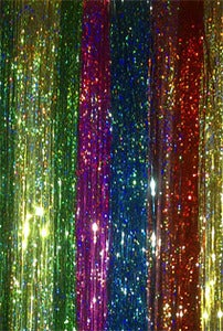 Image of Hair Tinsels (105 per pack- 38" length) (buy 10 get 2 free