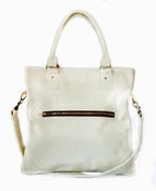 Image of Colonia Tote in Cream Leather-SOLD OUT