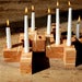 Image of Joyce Wood Candle Holder