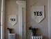 Image of "YES" Affirmation Banner