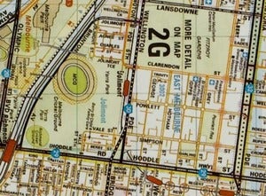Image of Limited Edition Lamp - Melways Map