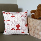 Image of Cushion Cover - Kiddy up Red