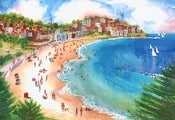 Image of  Across Bondi Beach to the North