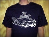 Image of Mischief "Paint" Tee - Dark Blue