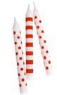 Image of Red Candy Candles