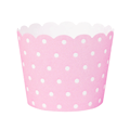 Image of Pink Spots Baking Cups