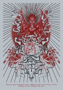 Image of Baphomet : Collaboratave art print with Michael Driver