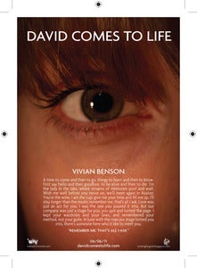 Image of David Comes to Life Postcard Set