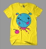Image of Cherry Poppin' Shirt  Yellow