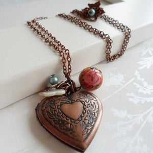 Image of Forever in my Heart Locket Necklace