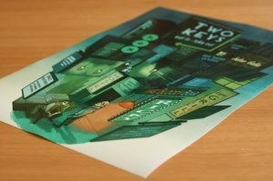 Image of Two Keys Skyscape Poster