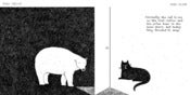 Image of Cat and Polar bear screenprint
