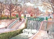 Image of Canal St Martin, Paris