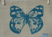 Image of Blue Butterfly Placemat