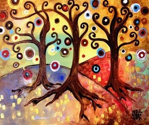 Image of "Trinitary" Jeweled Tree by Natasha Wescoat