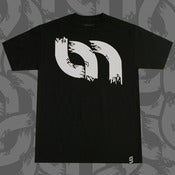 Image of The Tear-Out Logo Tee Black