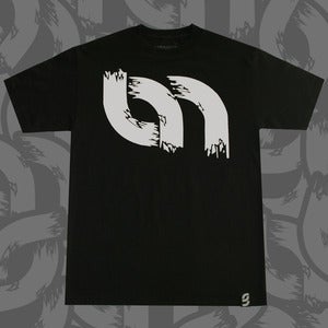 Image of The Tear-Out Logo Tee Black